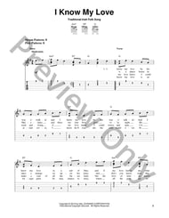 I Know My Love Guitar and Fretted sheet music cover